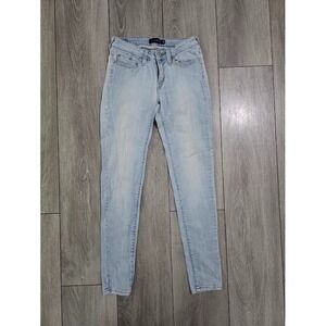 Levi's 535 Legging Jeans Light Wash Juniors Size 5M Skinny Stretch Denim Jegging